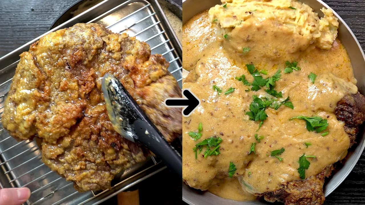 컨트리 프라이드 스테이크