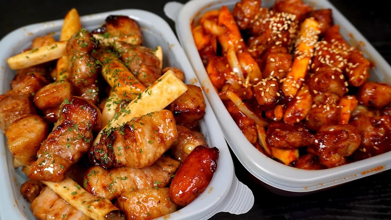 데리야끼 & 고추장 삼겹살 볶음 2종