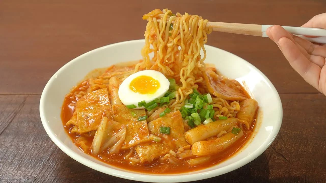 분식집 라볶이