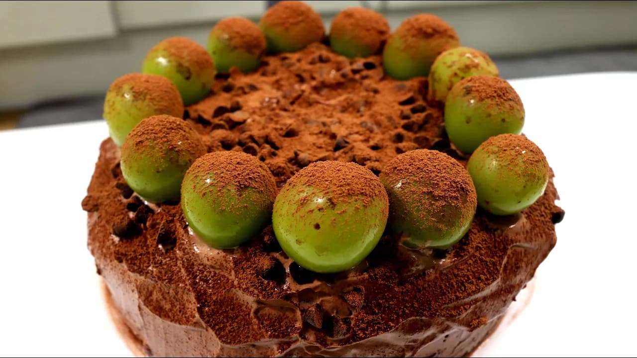 제티 전자레인지 초코케이크