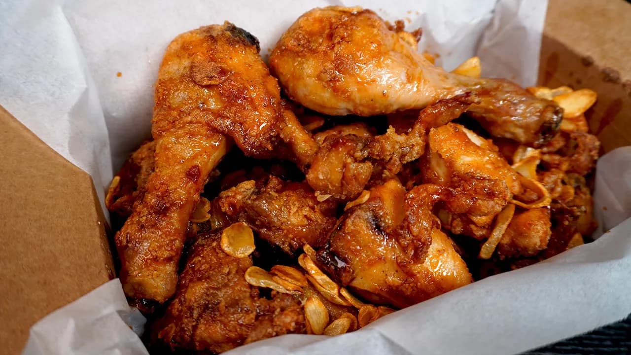 블랙 알리오 치킨