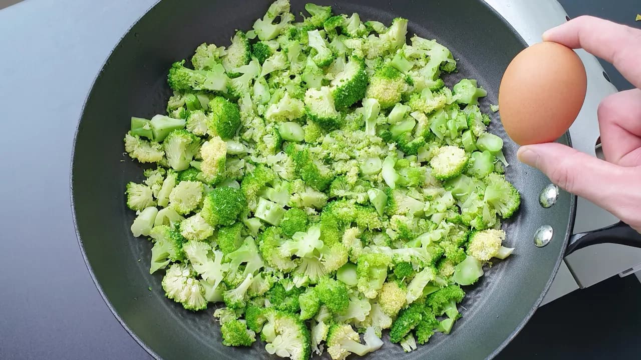 브로콜리 계란전