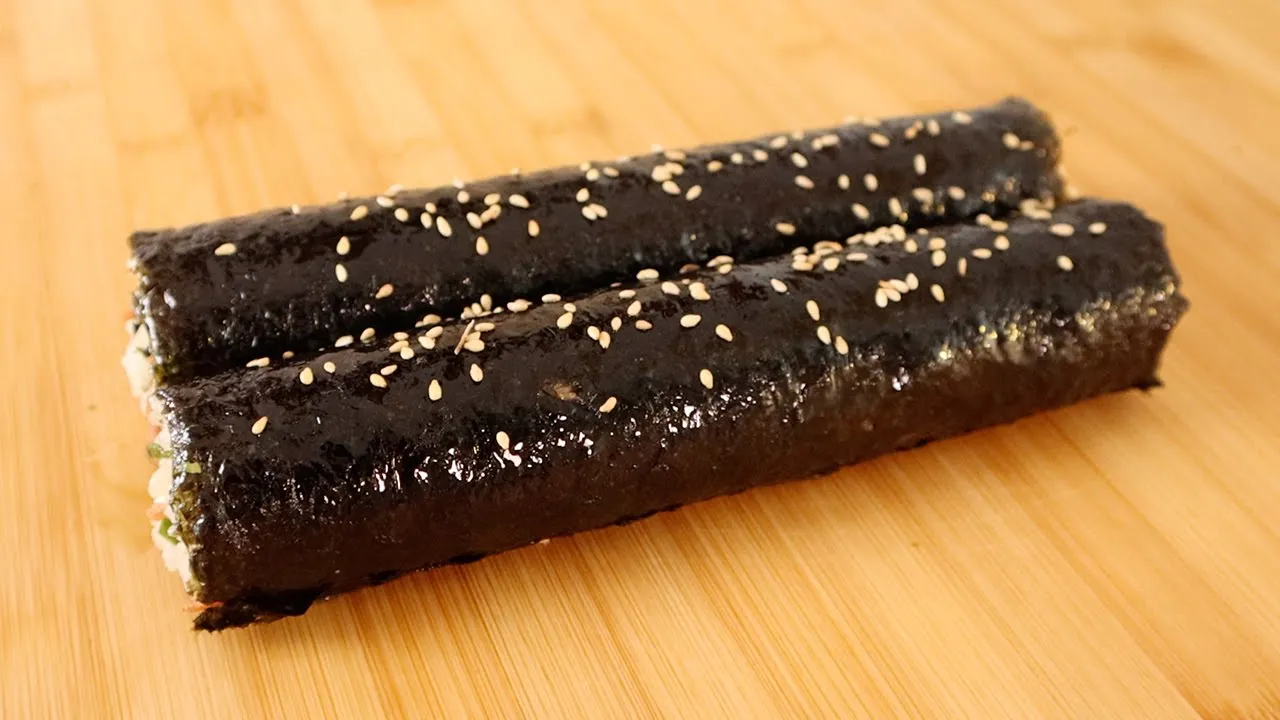 땡초 스팸 김밥