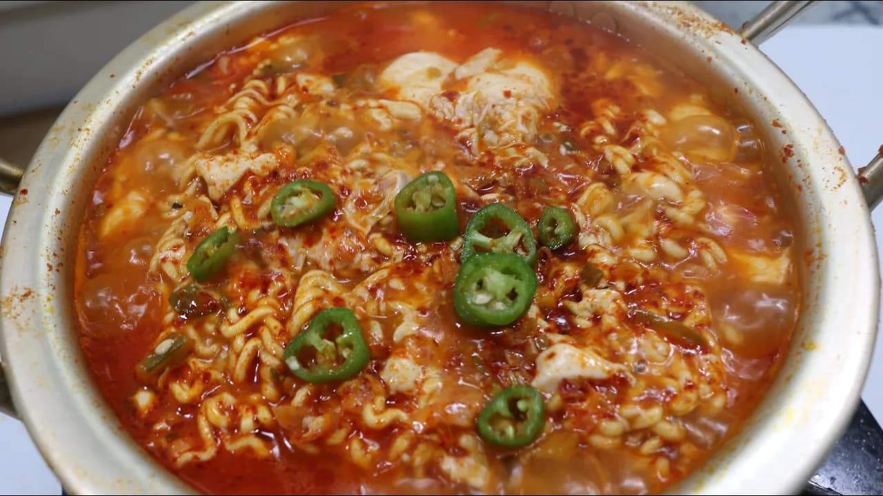 순두부 열라면