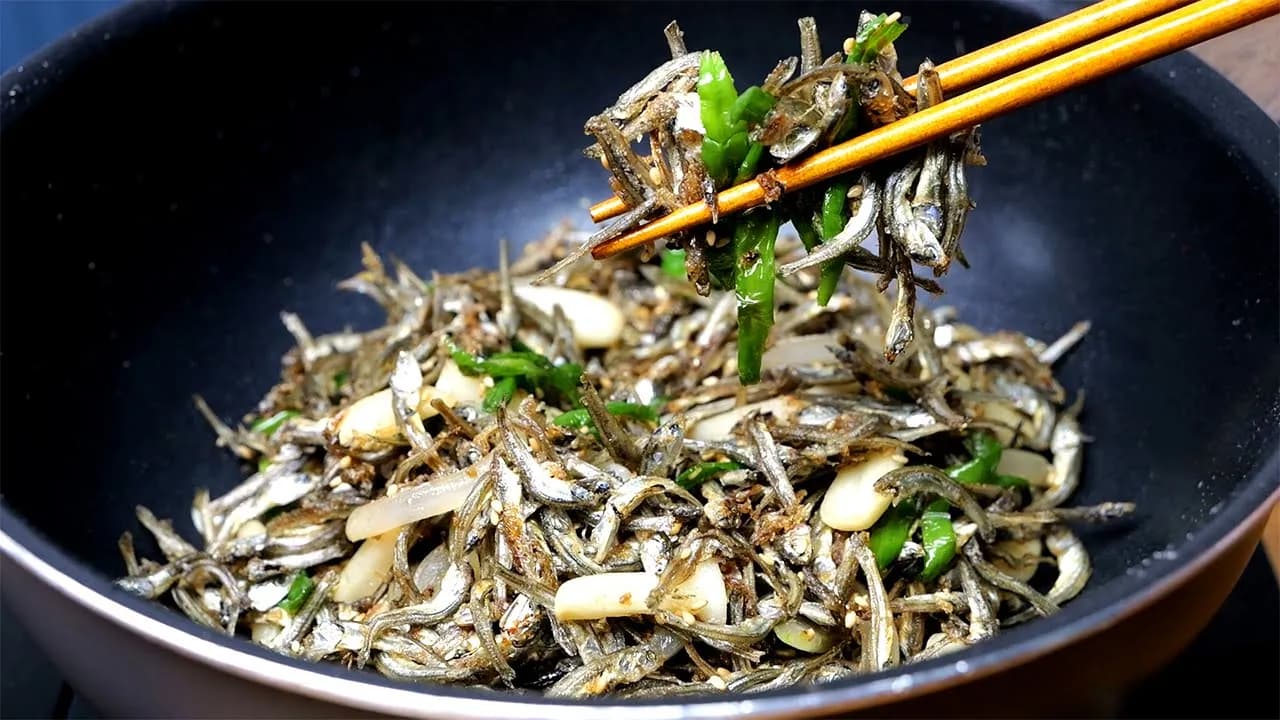 꽈리고추 멸치볶음